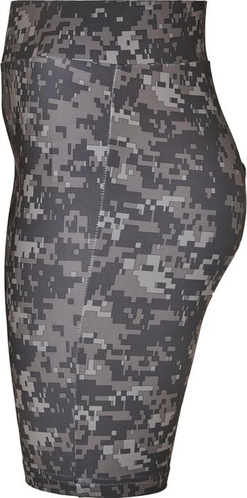 Actual product image Urban Classics Ladies High Waist Camo Tech Cycle Shorts (5XL)