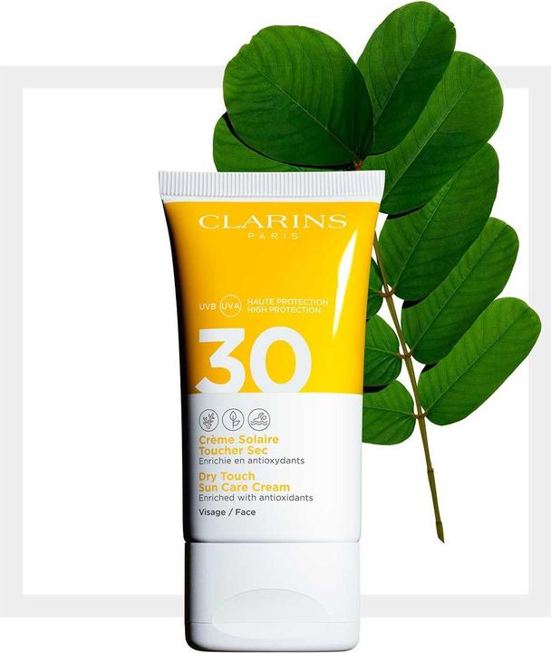 Image du produit Clarins Toucher sec (Crème solaire visage, SPF 30, 50 ml, 73 g)