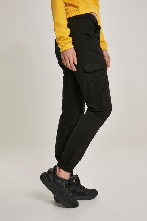 Actual product image Urban Classics Ladies High Waist Cargo Pants (28)