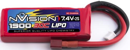 Immagine prodotto nVision Batteria (7.40 V, 1900 mAh)