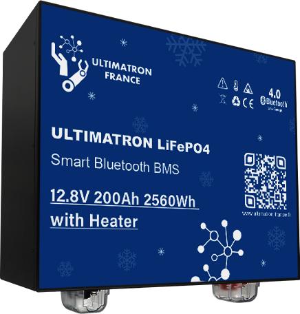 Produktbild Ultimatron ULM-12V-200Ah POLAR LiFePO4 Untersitz-Versorgungsbatterie (Heater) (12 V, 200 Ah)