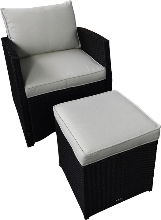 Produktbild Jet-Line Garten Lounge möbel Havanna schwarz