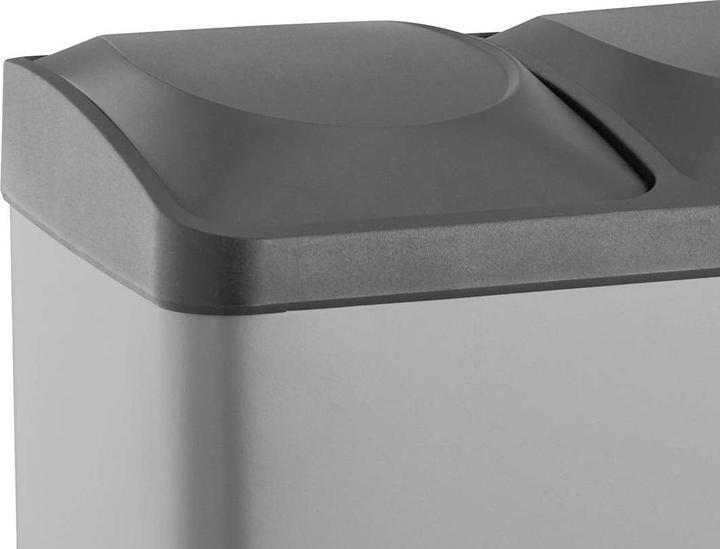 Actual product image Svita TC3X20 Pedal Bin 60 Litre Grey (60 l)