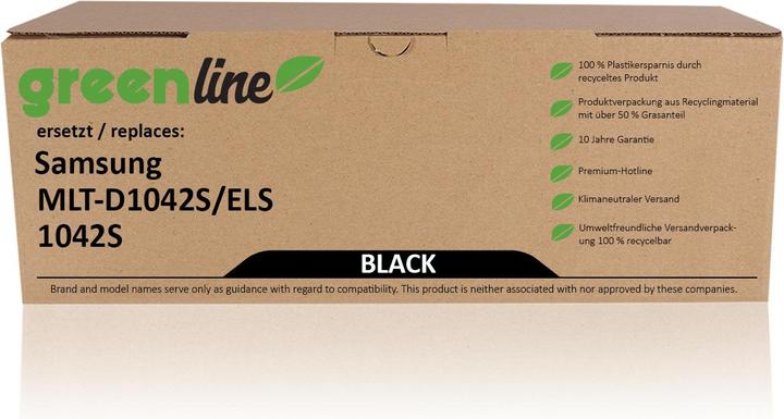 Actual product image Inkadoo Toner greenline ersetzt Samsung MLT-D 1042 S/ELS / 1042S XL Toner