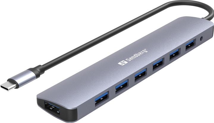 Immagine prodotto Sandberg USB-C, a 7 x USB 3.0, Hub (USB-C, 7 Porti)
