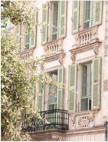 Actual product image Universal Textiles Poster French Facade (40 x 50 cm)