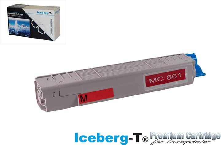 Produktbild Iceberg-T Toner OKI MC861 10'000 Seiten, magenta (M)