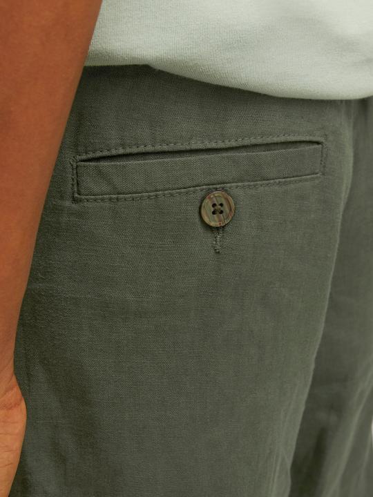 Actual product image Jack & Jones Jpstkarl Jjlawrence Linen Chino Sn Jnr (176)