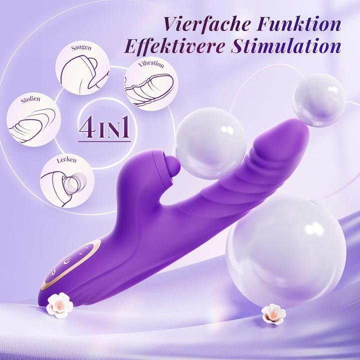 Produktbild Unikrealer Vibrator mit Stossfunktion