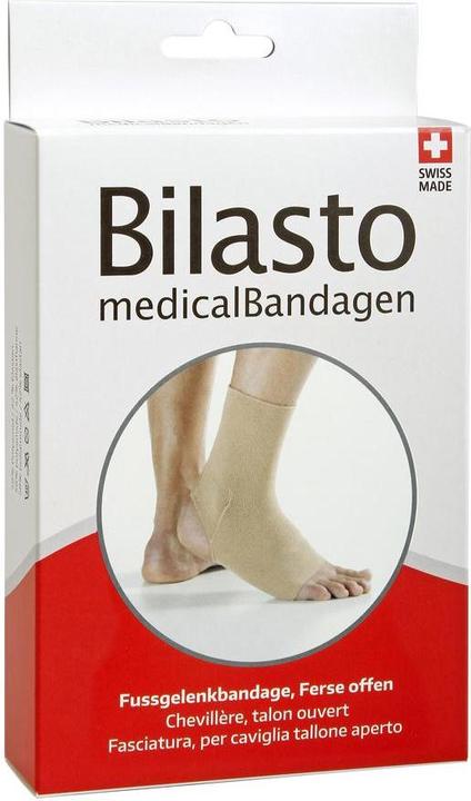 Actual product image Bilasto Uno Ankle brace M heel open beige (M)