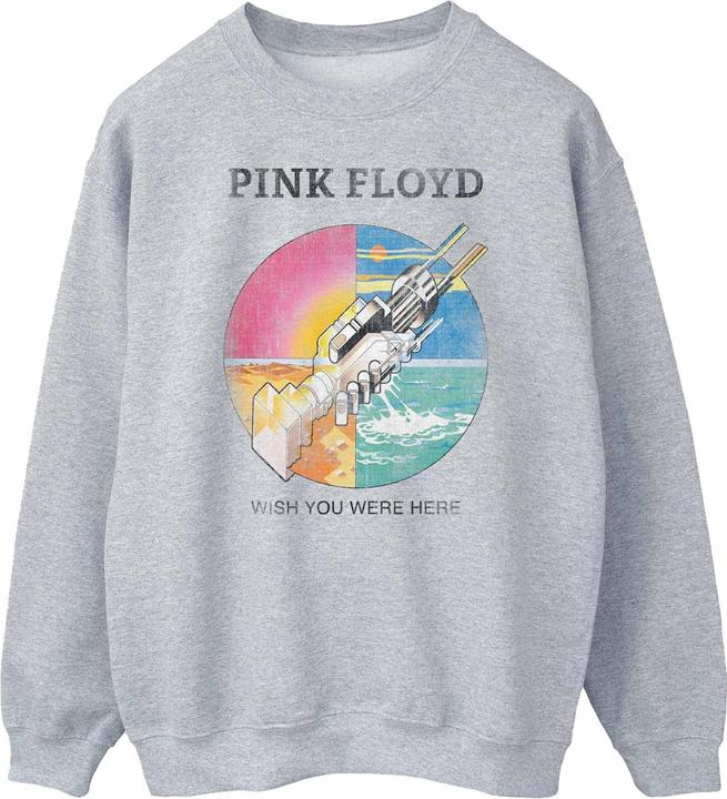 Pink Floyd Wish You Were Here Boyfriend Fit Sweatshirt (L)