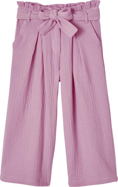 Actual product image Vertbaudet Mädchen Paperbag-Hose, 7/8 (140)