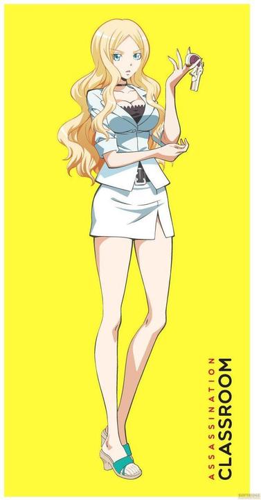 Actual product image Sakami Assassination Classroom towel Irina Sensei 70 x 35 cm (70 x 35 cm)