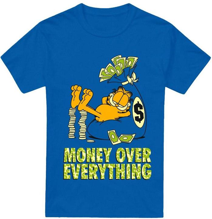 Garfield Money Is Everything TShirt (4XL)
