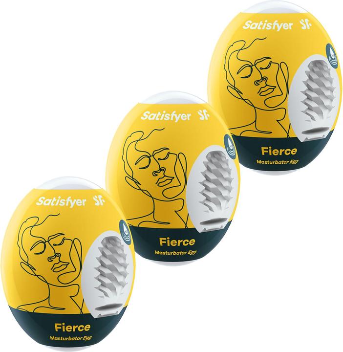 Produktbild Satisfyer Masturbator Egg Set - Fierce