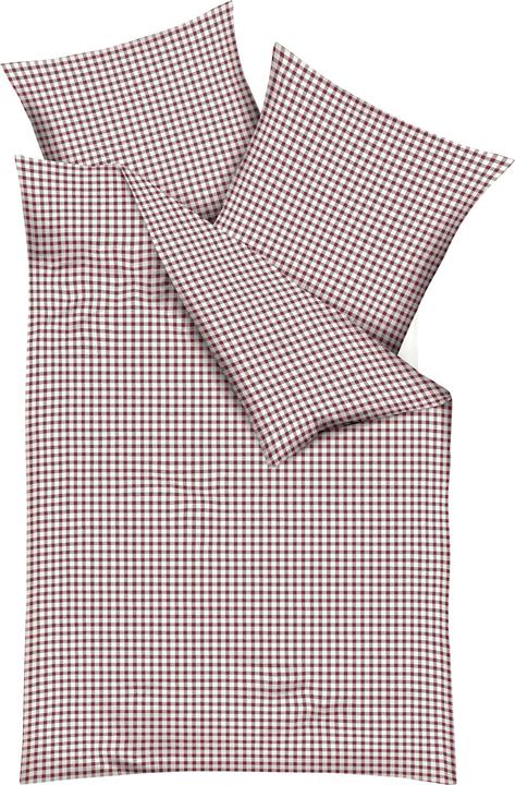 Produktbild Kaeppel Biber Bettwäsche Vichy Karo rot (Duvetbezug, 80 x 80 cm, 155 x 220 cm)