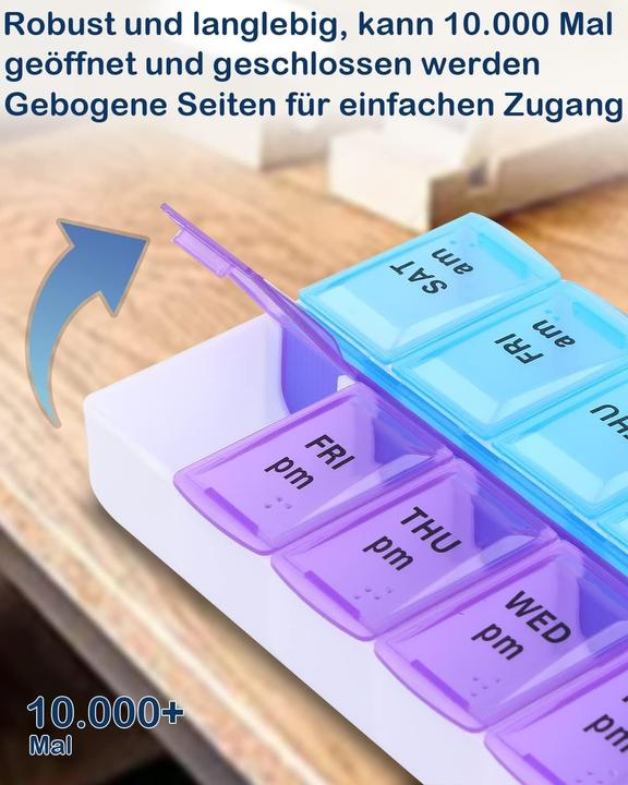 Produktbild Cbx Tablettenbox 7 Tage - morgens und abends