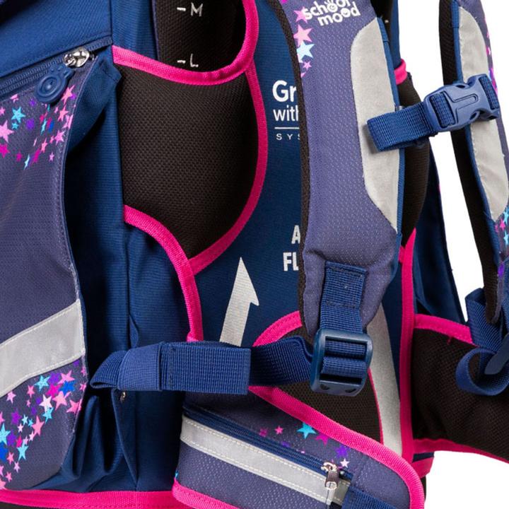 Produktbild School-Mood Champion Maxx Pro Mila Schulranzen-Set 7-teilig (22 l)