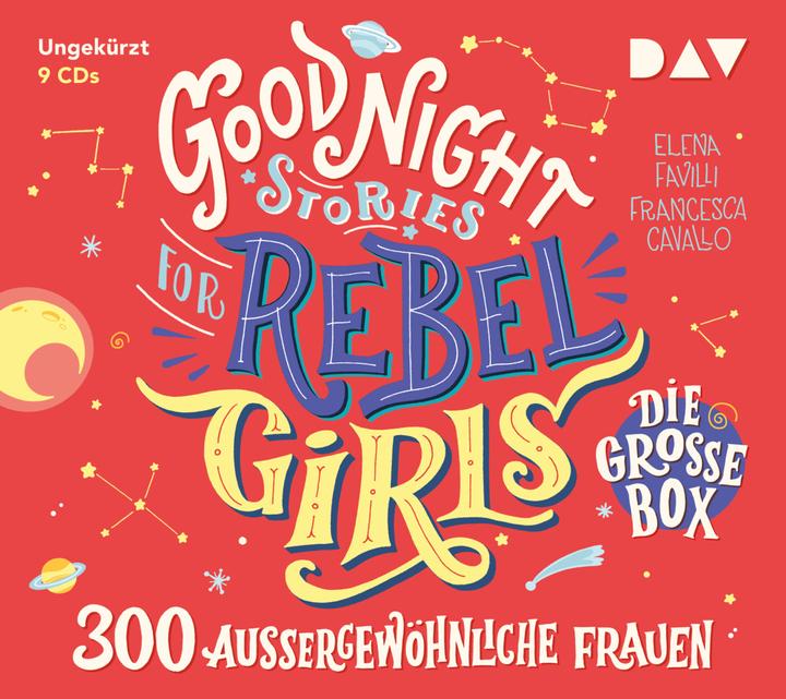 Produktbild Good Night Stories for Rebel Girls – Die grosse Box (Francesca Cavallo, Elena Favilli, Iris Berben, Birgitt Kollmann, Jodie Ahlborn, Collien Ulmen-Fernandes, Deutsch)