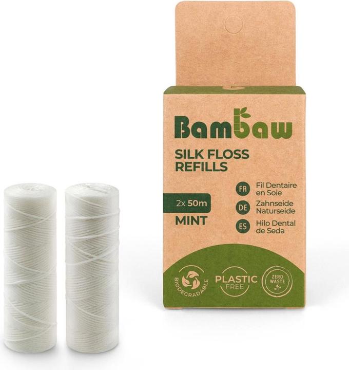 Produktbild Bam Baw Zahnseide aus Seide Refill (50 m)