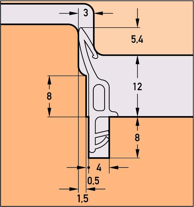 Produktbild Deventer Dichtungsprofile S 9252c