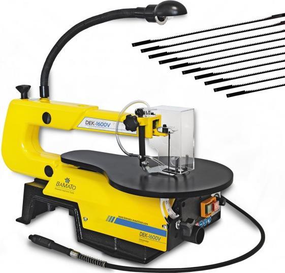 Produktbild Markmüller BAMATO - Dekupiersäge DEK-1600V inkl. 10 Sägeblätter