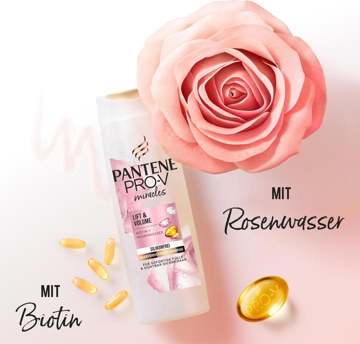 Actual product image Pantene Miracles Lift & Volume (250 ml, Liquid shampoo)