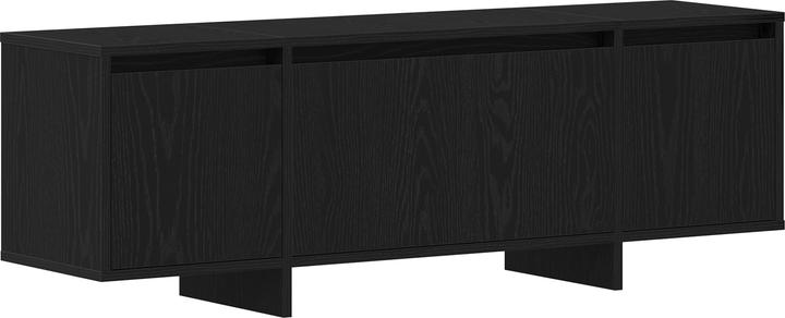 Actual product image VidaXL TV cabinet black oak 120x30x40.5 cm wood-based material (120 x 30 x 40.5 cm)