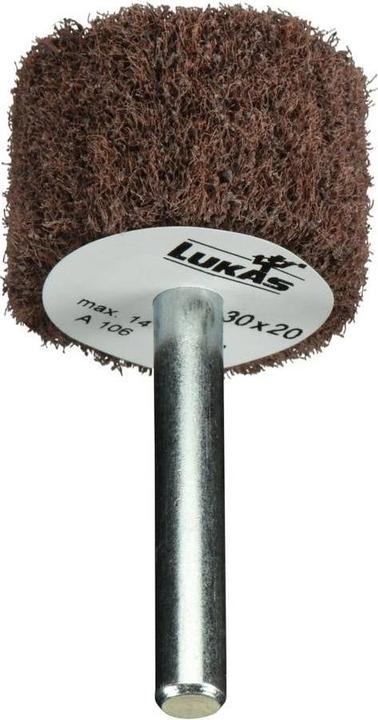Immagine prodotto Lukas LUKAS-ERZETT A2203030206106 Fächerschleifer SFV universal 30x20 mm Schaft 6 mm K (180)