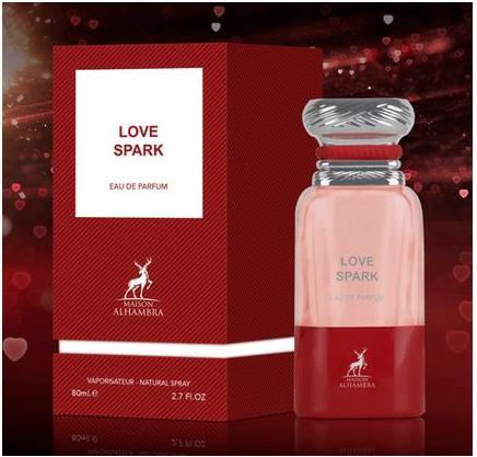 Actual product image Maison Alhambra Love Spark (Eau de parfum, 80 ml)