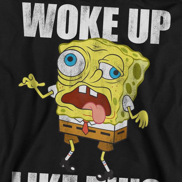 Produktbild Spongebob Squarepants Woke Up Like This Meme Sweatshirt (XL)