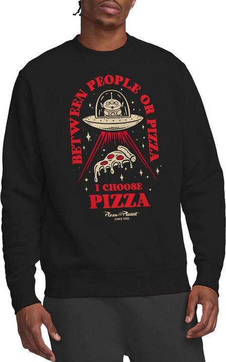 Immagine prodotto Toy Story Pizza Or People Felpa Adulto Unisex (XXL)