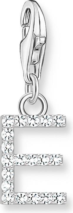 Immagine prodotto Thomas Sabo Ciondolo Lettera E con pietre bianche Argento (Argento 925)