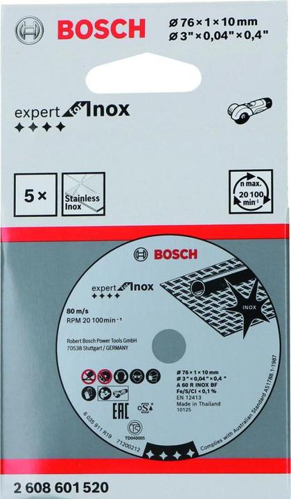 Productafbeelding Bosch Professional Set doorslijpschijven