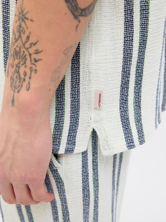 Produktbild Jack & Jones Jorcoba Stripe Resort Shirt Ss Sn (XL)