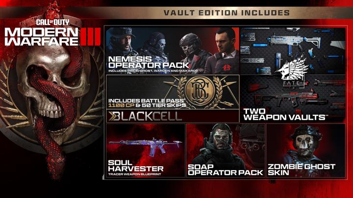Image du produit Microsoft Xbox Call of Duty Modern Warfare III Vault Edition COMBO Code de téléchargement (Xbox One S, Xbox Series X)