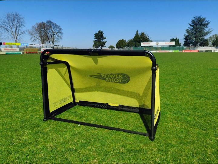 Power Shot Mini-Fussball aus biegsamem Aluminium 150x100cm Powershot