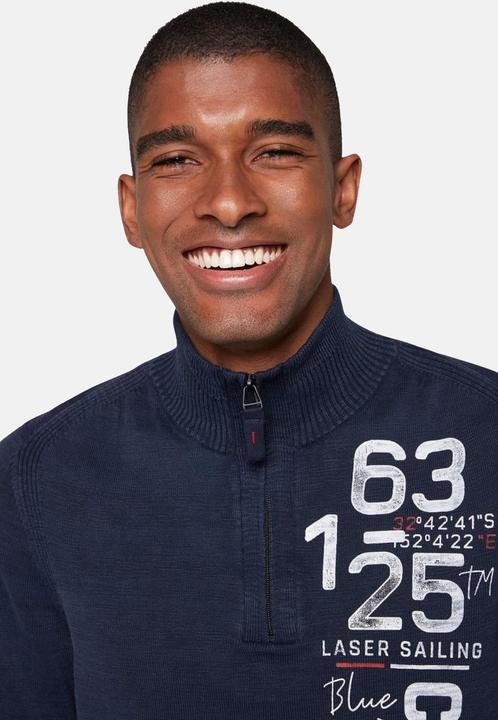 Actual product image Camp David Strickpullover Laser Sailing Troyer Pullover (L)