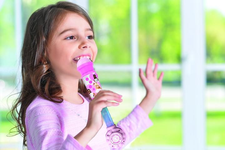 Produktbild Lexibook Barbie Trendy Mikrofon Świetlny z Głośnikiem