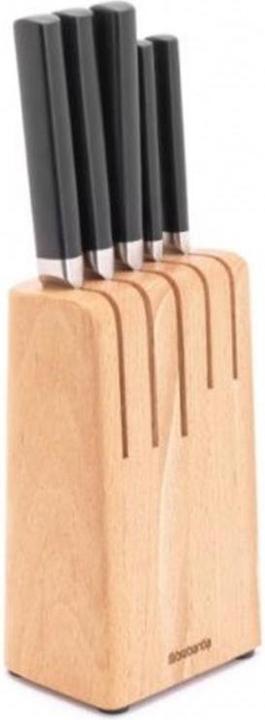 Brabantia Messerblock bestückt hellbraun