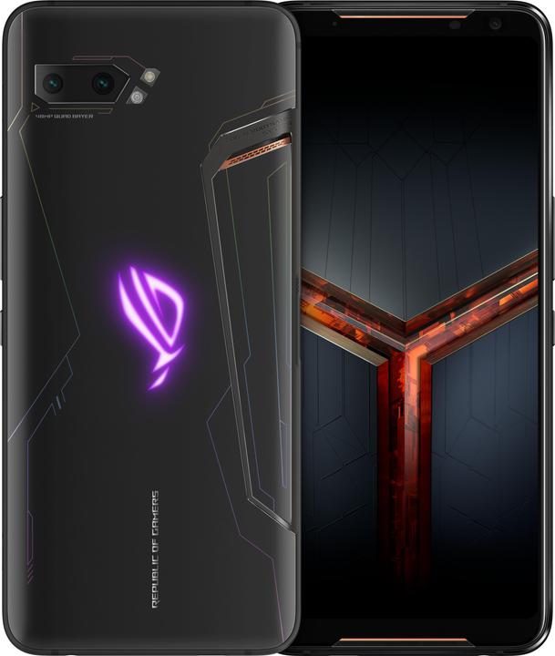 Produktbild ASUS ROG Phone II (128 GB, Black, 6.59", Dual SIM, 48 Mpx, 4G)