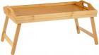 Actual product image Kinvara bamboo tray with folding legs 50x30x21cm