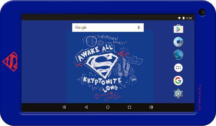Actual product image Estar Tablet HERO Superman 7 16 GB (7", 16 GB, Red, Yellow, Multicoloured, Blue)