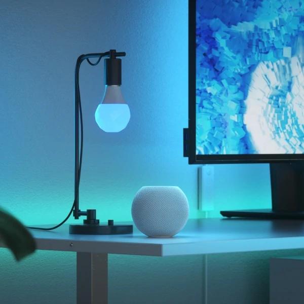 Produktbild Nanoleaf Matter Smart Bulb (E27, 8.50 W, 806 lm, 1 x, F)