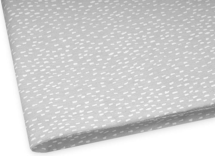 Immagine prodotto Julius Zöllner Coperta in jersey Loop Comfy per fasciatoio Softy, Tiny Squares Grigio (85 x 75 cm)
