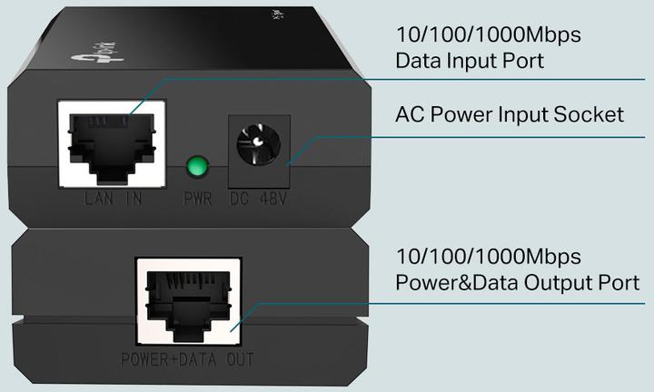 Produktbild TP-Link Tl-Poe150s (802.3af (PoE), 15.40 W)