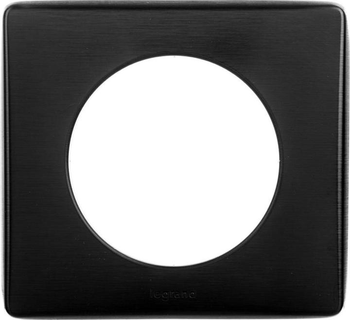 Actual product image Legrand Single frame Celiane anthracite (068981)