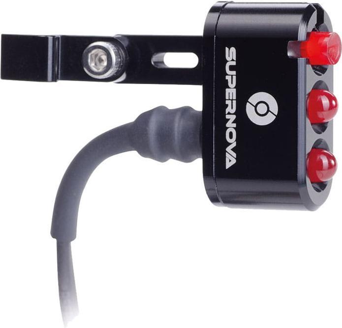 Actual product image Supernova Taillight E3 Tail Light 2, seat post, 12V, black Seat post mount, aluminium
