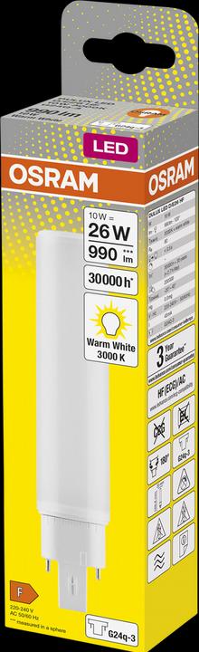Actual product image Osram Dulux (G24q-3, 10 W, 990 lm, 10 x, F)