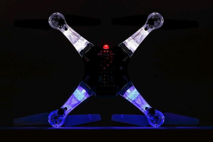 Actual product image Nine Eagles Galaxy Visitor 8 RTF (Quadcopter/Mode 2/White-Black)